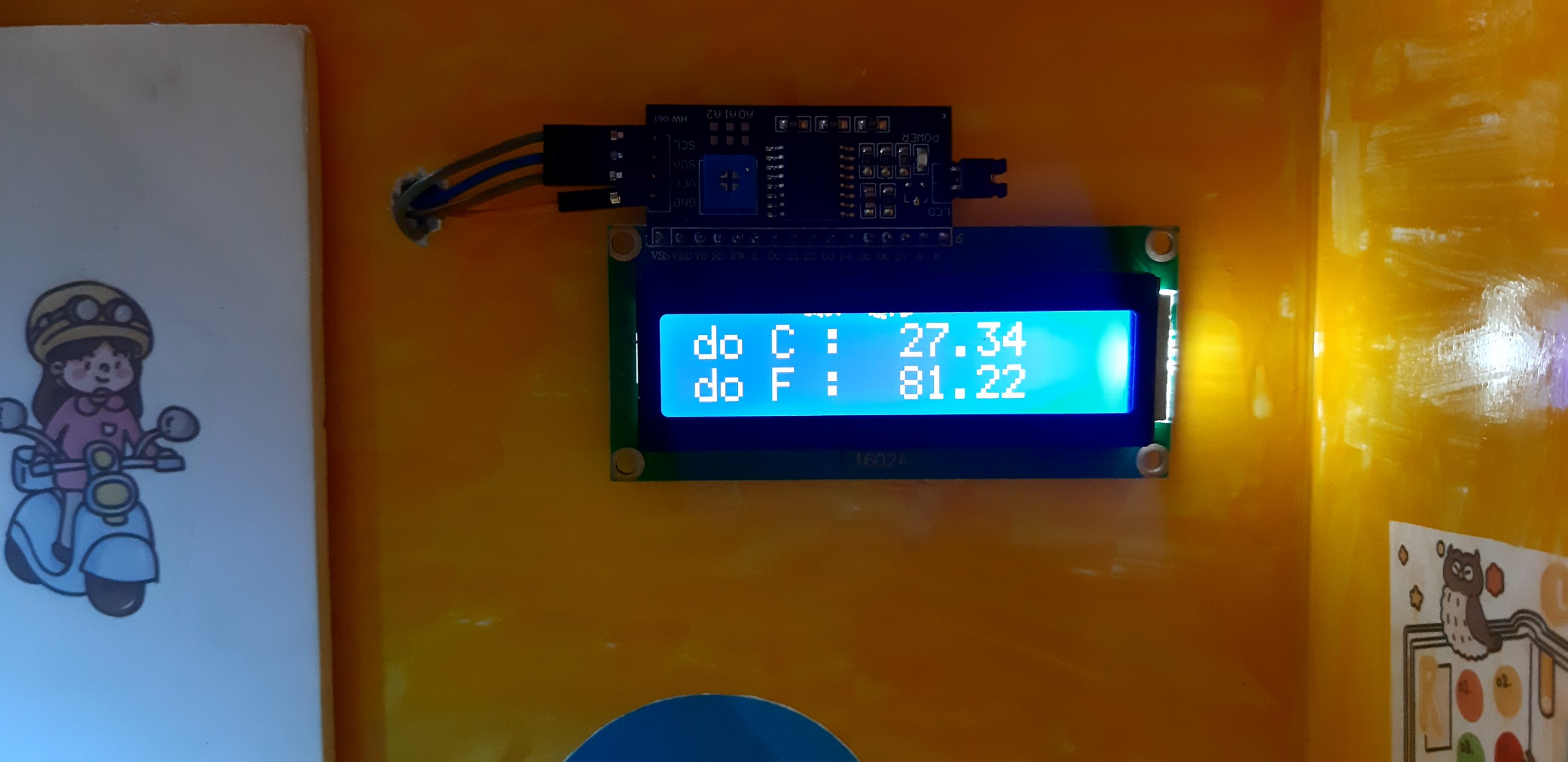 Hệ thống tự động bật tắt quạt bằng Arduino
